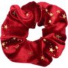 Stella Velvet Star Hair Scrunchie - Red buy online shopping cheap sale