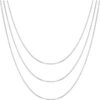 Sterling Silver 16" 18" 20" Inch 1.2mm Thick Cable Chain Necklace buy online shopping cheap sale