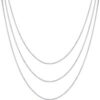 Sterling Silver 16" 18" 20" Inch 1.2mm Thick Italian Curb Chain Necklace buy online shopping cheap sale