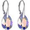 Sterling Silver Aurora Borealis Drop Earrings Created with Zircondia® Crystals buy online shopping cheap sale