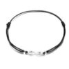 Sterling Silver Corded Infinity Bracelet buy online shopping cheap sale