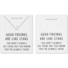 Sterling Silver Friendship Quote Star Set buy online shopping cheap sale