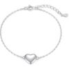 Sterling Silver Heart Bracelet buy online shopping cheap sale