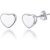 Sterling Silver Heart Earrings buy online shopping cheap sale