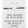 Sterling Silver Heart Quote Bracelet buy online shopping cheap sale