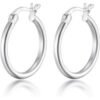 Sterling Silver Hoop Earrings buy online shopping cheap sale