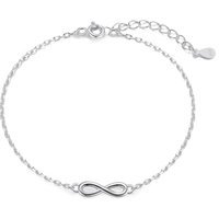Sterling Silver Infinity Bracelet buy online shopping cheap sale