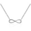 Sterling Silver Infinity Necklace buy online shopping cheap sale
