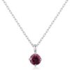 Sterling Silver June (Alexandrite) Birthstone Necklace Created with Zircondia® Crystals buy online shopping cheap sale