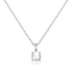Sterling Silver June (Pearl) Birthstone Necklace Created with Gemstones from Zircondia® buy online shopping cheap sale