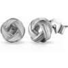 Sterling Silver Knot Earrings buy online shopping cheap sale