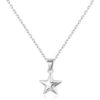 Sterling Silver Star Pendant Necklace buy online shopping cheap sale