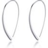 Sterling Silver Thread Earrings buy online shopping cheap sale