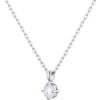 Sterling Silver White Opal Necklace Created with Zircondia® Crystals buy online shopping cheap sale