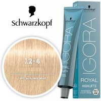 Super Brightening Beige 12-4 Schwarzkopf Royal Igora Permanent Color – 12- 4 Special Blonde Beige