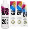 Super Kay 10.00 Platinum Blond Permanent Hair Color Cream - 6%/20 Volume Developer