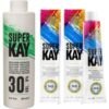 Super Kay 10.00 Platinum Blond Permanent Hair Color Cream - 9%/30 Volume Developer