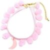 Suzywan DELUXE Pink Moon Pom Pom Choker buy online shopping cheap sale