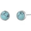 Synthetic Turquoise Stud Earrings buy online shopping cheap sale