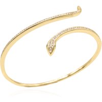 Talia Snake Bangle | 18K Gold Plated