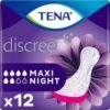 Tena Discreet Maxi Night Duo (12) buy online shopping cheap sale