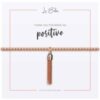 Thank You For Being So Positive Sentiments Friendship Bracelet buy online shopping cheap sale