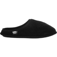 Totes Isotoner Popcorn Mule Slippers – Black