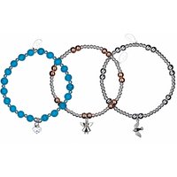 Turquoise Peace Stacking Bracelets – Set of 3