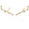 Valini Zodiac Constellation Stud Earrings | 18K Gold Plated buy online shopping cheap sale