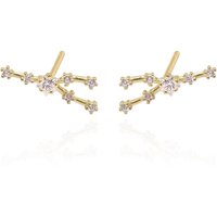 Valini Zodiac Constellation Stud Earrings | 18K Gold Plated