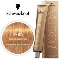 Very Light Blonde Natural Gold 9-50 Schwarzkopf Royal Igora Permanent Color – 9-50 Extra Light Blonde Gold Natural