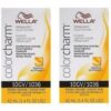 Wella Color Charm 10GV Honey Blonde Permanent Liquid Hair Colour - 10GV (2pks) buy online shopping cheap sale