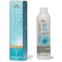 Wella Color Charm 1N Black Demi-Permanent Hair Colour – 1N + Activating Lotion (7.8oz)