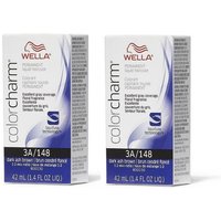 Wella Color Charm 6AA Dark Blonde Intense Ash Permanent Liquid Haircolor – 3A Dark Ash Brown (2pks)