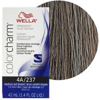 Wella Color Charm 6AA Dark Blonde Intense Ash Permanent Liquid Haircolor – 4A Medium Ash Brown