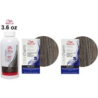 Wella Color Charm 6AA Dark Blonde Intense Ash Permanent Liquid Haircolor – 4A+4A+Dev (Vol.20) 3.6oz