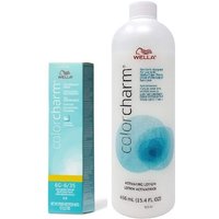 Wella Color Charm 6G Dark Golden Blonde Demi-Permanent Haircolor – 6G + Activating Lotion (15.4oz)