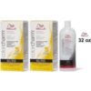 Wella Color Charm 6G Hazel Blonde Permanent Liquid Hair Colour – 6G + 6G+Developer (Vol. 20) 32oz