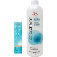 Wella Color Charm 6N Dark Natural Blonde Demi-Permanent Hair Colour – 6N + Activating Lotion (15.4oz)