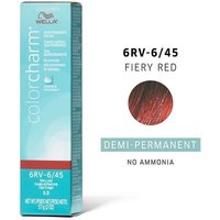 Wella Color Charm 6RV Fiery Red Demi-Permanent Hair Colour – 6RV Fiery Red