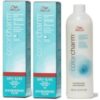 Wella Color Charm 6RV Fiery Red Demi-Permanent Hair Colour - 6RV(2)+Lotion(15.4oz) buy online shopping cheap sale