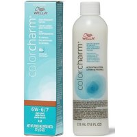 Wella Color Charm 6W Dark Sand Demi-Permanent Hair Colour – 6W + Activating Lotion (7.8oz)