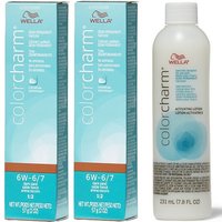 Wella Color Charm 6W Dark Sand Demi-Permanent Hair Colour – 6W(2)+Lotion(7.8oz)