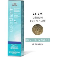 Wella Color Charm 7A Medium Ash Blonde Demi-Permanent Hair Colour – Medium Ash Blonde, 1 Hair Colour, No Thanks