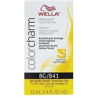 Wella Color Charm 8G Light Golden Blonde Permanent Liquid Hair Colour – 8G Light Golden Blonde