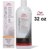 Wella Color Charm 8N Light Blonde Permanent Gel Hair Colour – Light Blonde, 1 Hair Colour, 6%/20 Volume Developer (32oz)