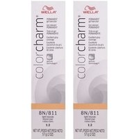 Wella Color Charm 8N Light Blonde Permanent Gel Hair Colour – Light Blonde, 2 Hair Colours, No Thanks