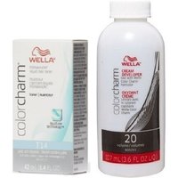 Wella Color Charm T14 Pale Ash Blonde Hair Toner – Pale Ash Blonde, 1 Hair Toner, 6%/20 Volume Developer (3.6oz)