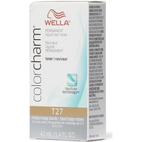 Wella Color Charm T27 Medium Beige Blonde Hair Toner – T27 Medium Beige Blonde