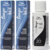 Wella Color Tango 10C Icy Blonde Permanent Haircolor - 10C(2)+Dev(Vol.20)2oz buy online shopping cheap sale